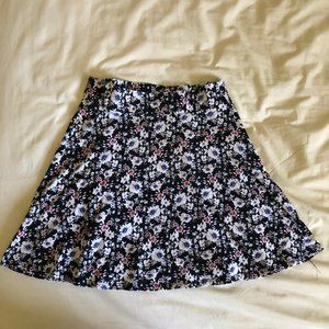 Charlotte Russe Floral Print skirt